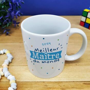 Mug "Meilleur maître du monde" 2