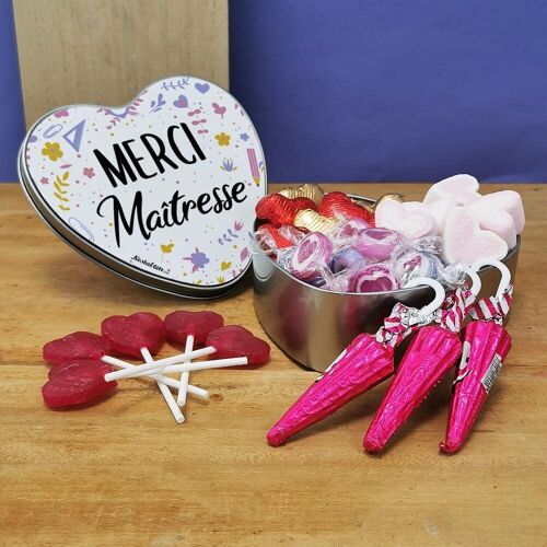 Coffret Bonbon "Merci Maîtresse"