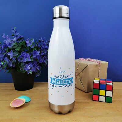 500 ml insulated bottle "Best master in the world"