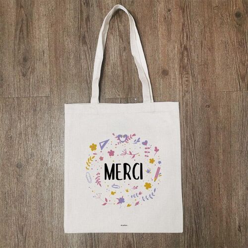 Tote bag “Merci”