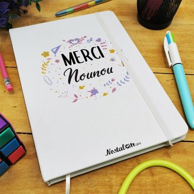 “Thank you Nanny” notebook