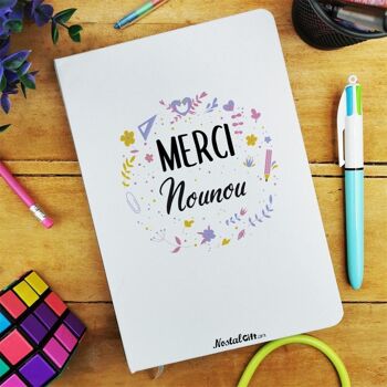 Carnet "Merci Nounou" 2