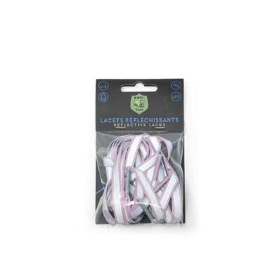 TOAD reflective laces - pink