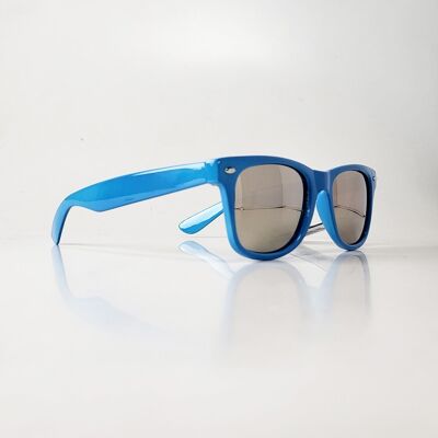 Three colours assortment Kost wayfarer sunglasses with mirror lenses S9254