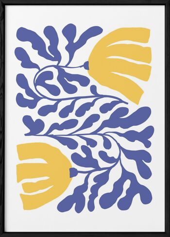 Affiche Abstract Flowers 2 4