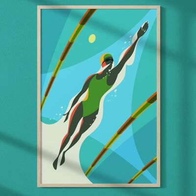 Swimming Poster