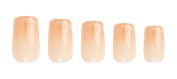 Nail HQ Ongles Babe Carrés Bronzés (24 Pièces) 2