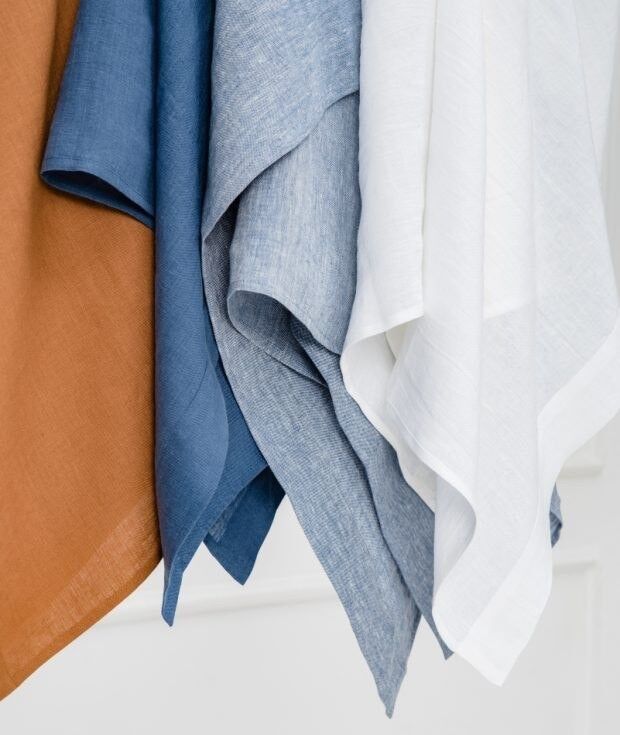 Linen Bath Sheets - Linen Sauna Towels - Linen Beach Towels