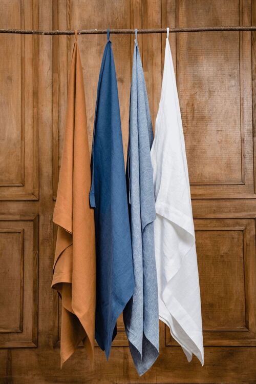 Linen Bath Sheets - Linen Sauna Towels - Linen Beach Towels