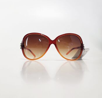 Assortiment de trois couleurs lunettes de soleil Kost avec pierres de cristal sur les jambes S9218 2