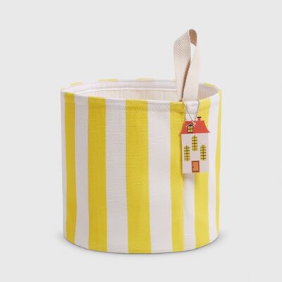 Lennie Cotton Handle Basket - Sweet home