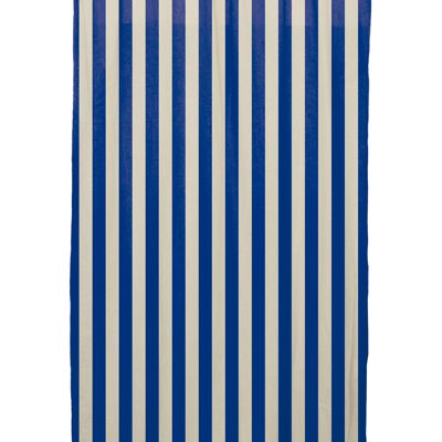 Marshall-Vorhang – blaue Streifen