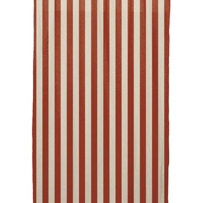 Marshall Curtain - Red Stripes
