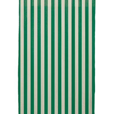 Marshall-Vorhang – grüne Streifen