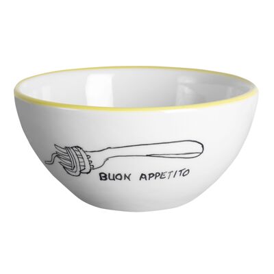 Ceramic Bowl (Buon Appetito)