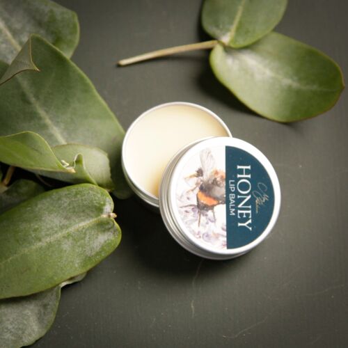 Honey Lip Balm With Bee Design