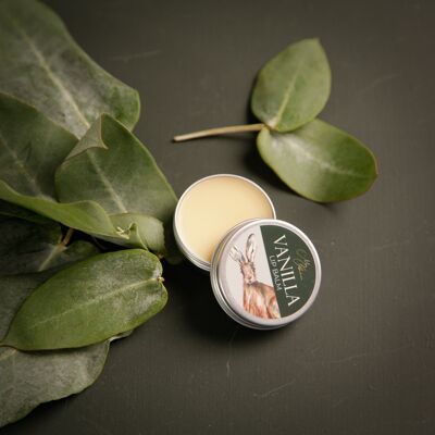 Vanilla Lip Balm With Hare Design