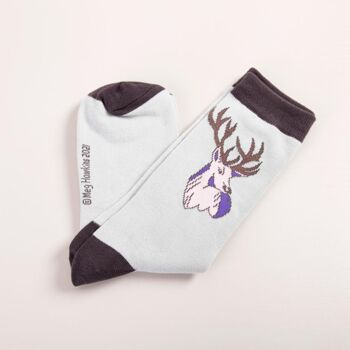 Chaussettes à motif cerf 5