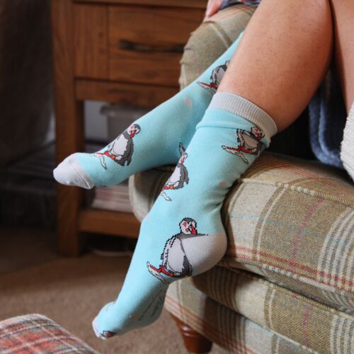 Puffin Design Socks