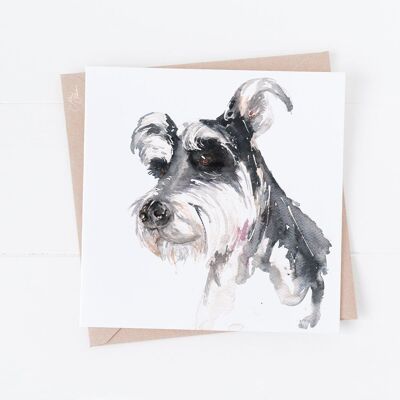 Schnauzer Tarjetas de felicitación