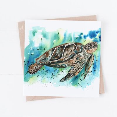 Sea Turtle Greeting Cards