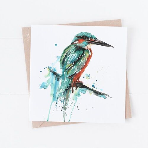 Kingfisher Greeting Card