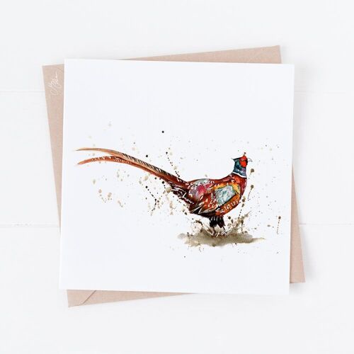 Pheasant Greeting Card