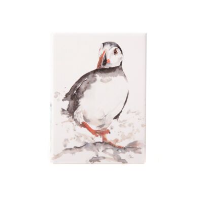 Puffin Watercolour Design 'The Coast' Magnet