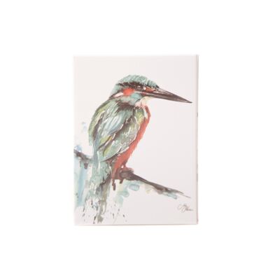 Kingfisher Watercolour Design 'The Retreat' Magnet