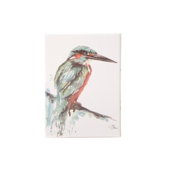 Aimant Conception d'aquarelle Kingfisher 'The Retreat' 1