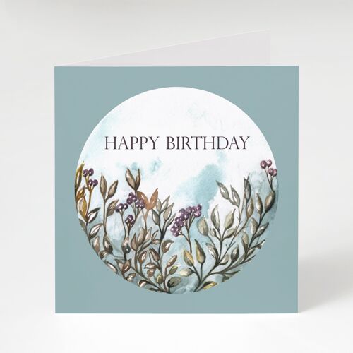 Happy Birthday Greeting Card