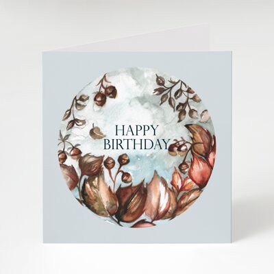 Carte de voeux joyeux anniversaire