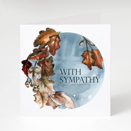 With Sympathy Greeting Card