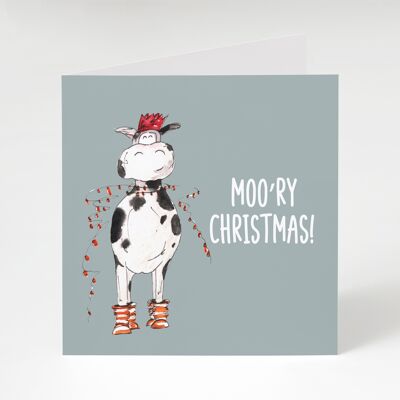 Moo'ry Navidad Tarjetas de felicitación