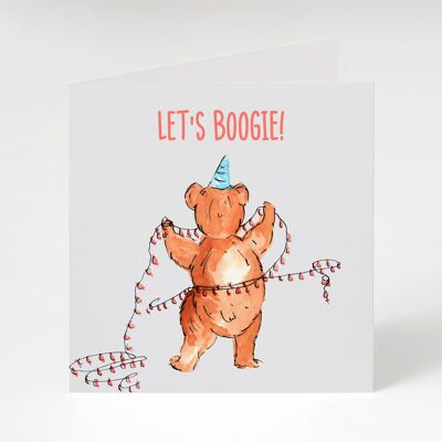 Boogie Carte de vœux