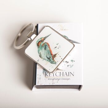 Porte-clés Kingfisher Design avec boîte-cadeau 2