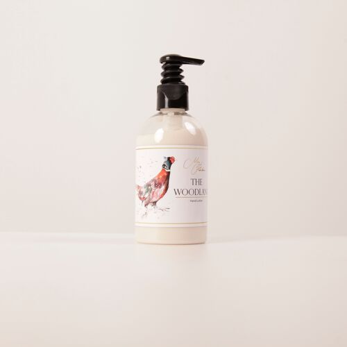 The Woodland Hand Lotion with Pheasant Design