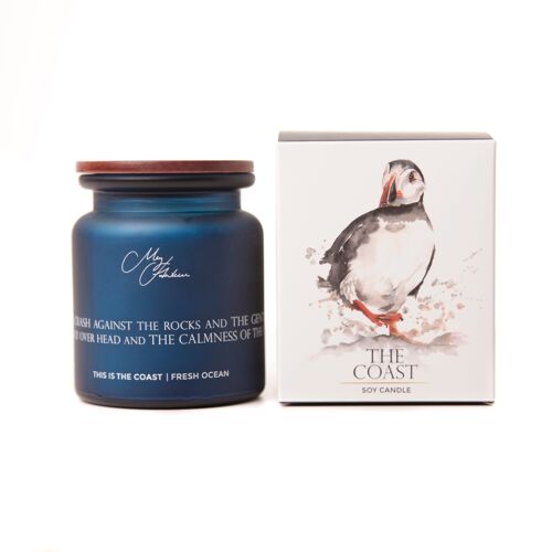 The Coast - Puffin Design Candle