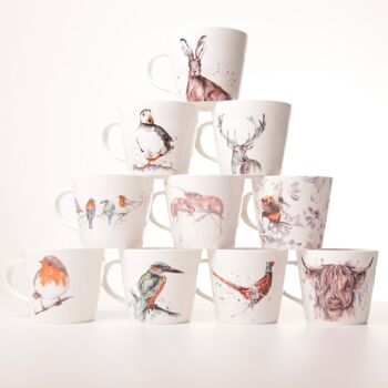 The Coast - Tasse en porcelaine tendre Puffin Design 2