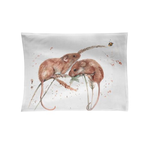 The Field Field Mice Design Cotton Teatowel