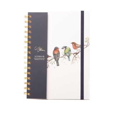 The Lookout' British Birds Watercolour Design A5 Notebook