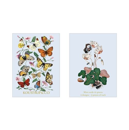 Minicards Summer - Butterflies