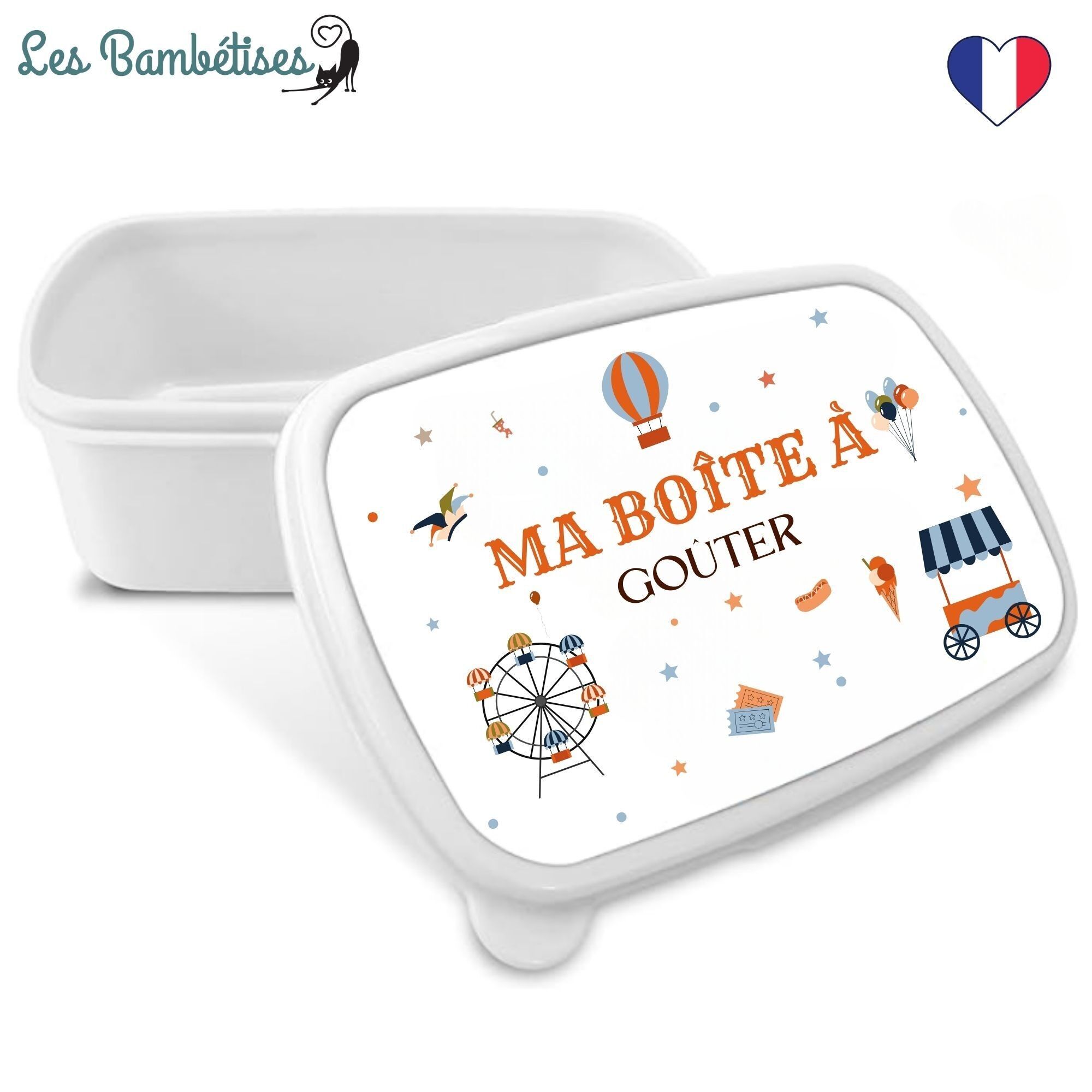 Scatola per snack da circo vintage