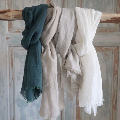 Linen Soft Scarf - Linen Scarves