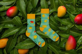 Chaussettes Mango - chaussettes dépareillées décontractées tropicales 3