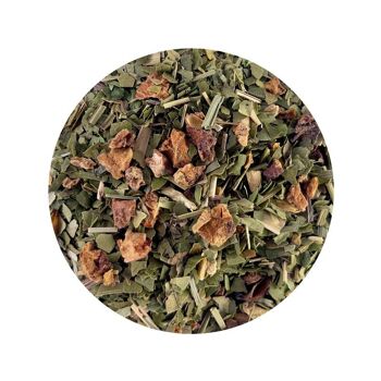 Thé Maté - Infusion de Maté (Chaud ou Glacé) - Citron/Gingembre BIO Grand Cru 80g 2