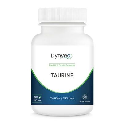 TAURINE - Forme biologiquement active - 750 mg / 60 gélules