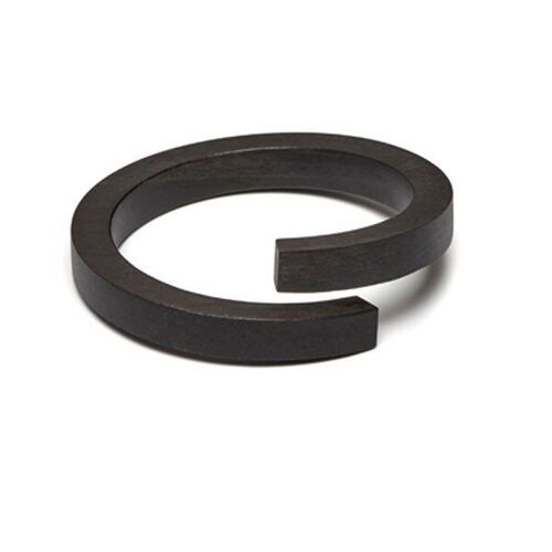 Black wood wrap over bangle