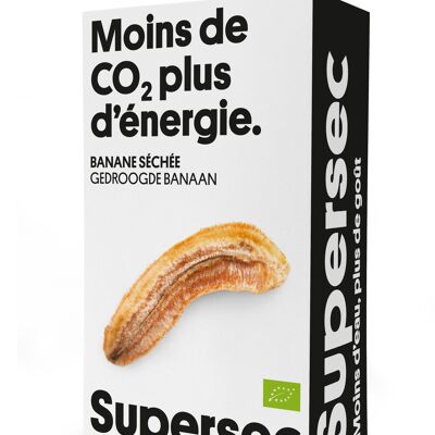 Organic dried bananas - Supersec