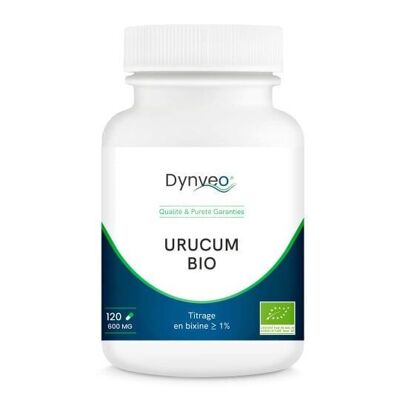 URUCUM - Titré à 1% en bixine - 600 mg / 120 gélules